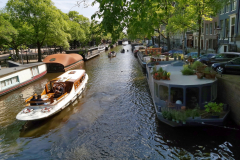 Kanal Prinsengracht, Amsterdam.