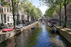 Kanal Leidsegracht, Amsterdam.