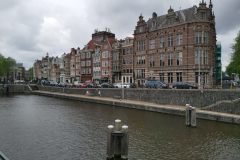 Bostadsområde i östra Amsterdam.