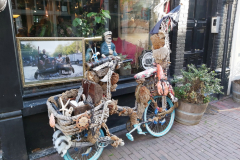 Konstnärlig cykel, Amsterdam.