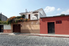 Bostadshus i Antigua.