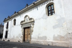 Arkitekturen i centrala Antigua.