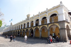 Real Palacio de los Capitanes Generales, Parque Central, Antigua.
