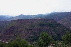 Utsikt över Debed Valley nära Sanahin, Armenien.