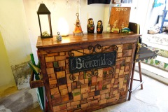 Receptionen på Casa de Mafer, Concepción de Ataco.