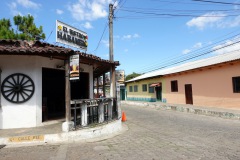 Restaurang i centrala Concepción de Ataco.