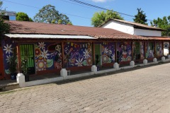 Väggmålningar i centrala Concepción de Ataco.