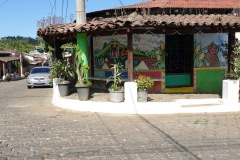 Lokal restaurang i centrala Concepción de Ataco.