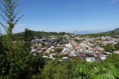 Utsikten från Mirador de La Cruz, Concepción de Ataco.