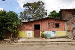 Bostadshus i centrala Apaneca.