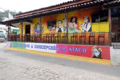 Taqueria Cachinflin, min favoritrestaurang i Concepción de Ataco.