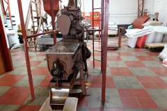 Industriell rostningsmaskin, El Carmen Estate, Concepción de Ataco.