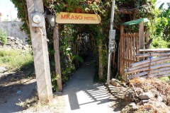 Den mysiga sista biten till Mikaso Hotel, San Pedro La Laguna, Lake Atitlán.