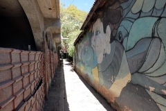 Gränd i San Marcos La Laguna, Lake Atitlán.