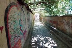 Gränd i San Marcos La Laguna, Lake Atitlán.