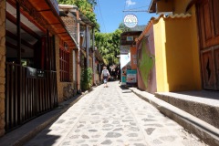 Gränd i San Marcos La Laguna, Lake Atitlán.