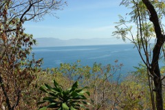Sjöutsikten från Reserva Natural Cerro Tzankujil, San Marcos La Laguna, Lake Atitlán.