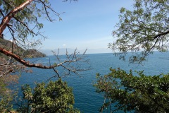 Sjöutsikten från Reserva Natural Cerro Tzankujil, San Marcos La Laguna, Lake Atitlán.