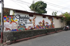 Chokladfabrik i San Juan La Laguna, Lake Atitlán.
