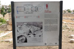 Beskrivning av det största romerska templet, Jupitertemplet, Baalbek.