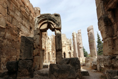 The Great Courtyard, Jupitertemplet, Baalbek.