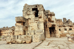 The Great Courtyard, Jupitertemplet, Baalbek.