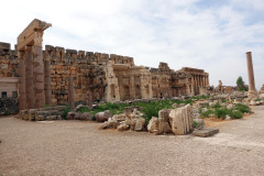 The Great Courtyard, Jupitertemplet, Baalbek.