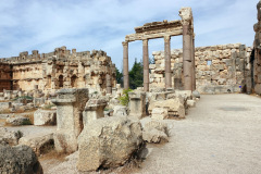 The Great Courtyard, Jupitertemplet, Baalbek.