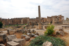 The Great Courtyard, Jupitertemplet, Baalbek.