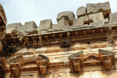 The Great Courtyard, Jupitertemplet, Baalbek.