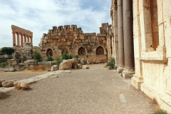 The Great Courtyard, Jupitertemplet, Baalbek.