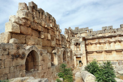 The Great Courtyard, Jupitertemplet, Baalbek.