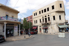 Gatuscen i staden Baalbek.