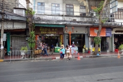 Gatuscen i Chinatown, Bangkok.