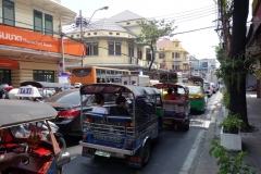 Arkitekturen i Chinatown, Bangkok.