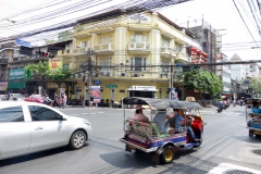 Arkitekturen i Chinatown, Bangkok.