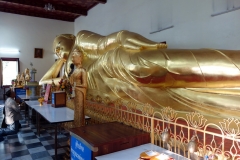 Liggande Buddha, Phra Pathom Chedi, Nakhon Pathom.