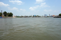 På båten över till Koh Kret, Chao Praya river, Nonthaburi