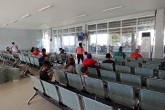 Färjeterminalen i Hagnaya, Cebu.