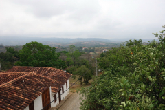 Utsikten från La Loma Hotel, Barichara.