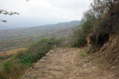 Camino Real mellan Barichara och Guane.