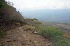 Camino Real mellan Barichara och Guane.