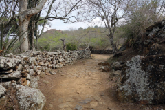 Camino Real mellan Barichara och Guane.