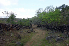 Camino Real mellan Barichara och Guane.