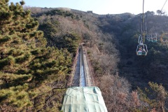 Del av toboggan-banan, Mutianyu Great Wall.