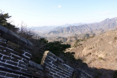 Brant avsnitt av kinesiska muren, Mutianyu Great Wall.