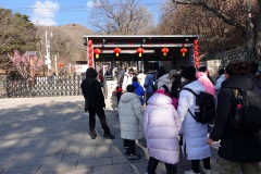 Kön till andra linbanan, Mutianyu Great Wall.