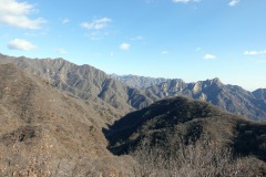 Den fantastiska naturen i omgivningarna, Mutianyu Great Wall.
