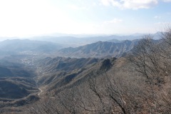 Den fantastiska naturen i omgivningarna, Mutianyu Great Wall.