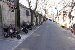 Område med hutonger, Beijing.